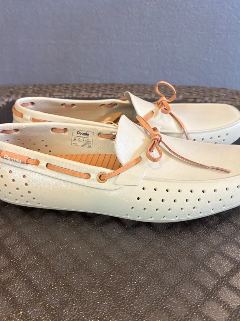 People Footwear Senna Slip On Loafers Perforated EVA Upper Size 9